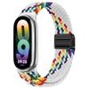 Nylon Braided Loop Strap for Xiaomi Band 10 9 Adjustable Magnetic Buckle Replaceable Bracelet for Mi Band 8 9 Correa Accessories