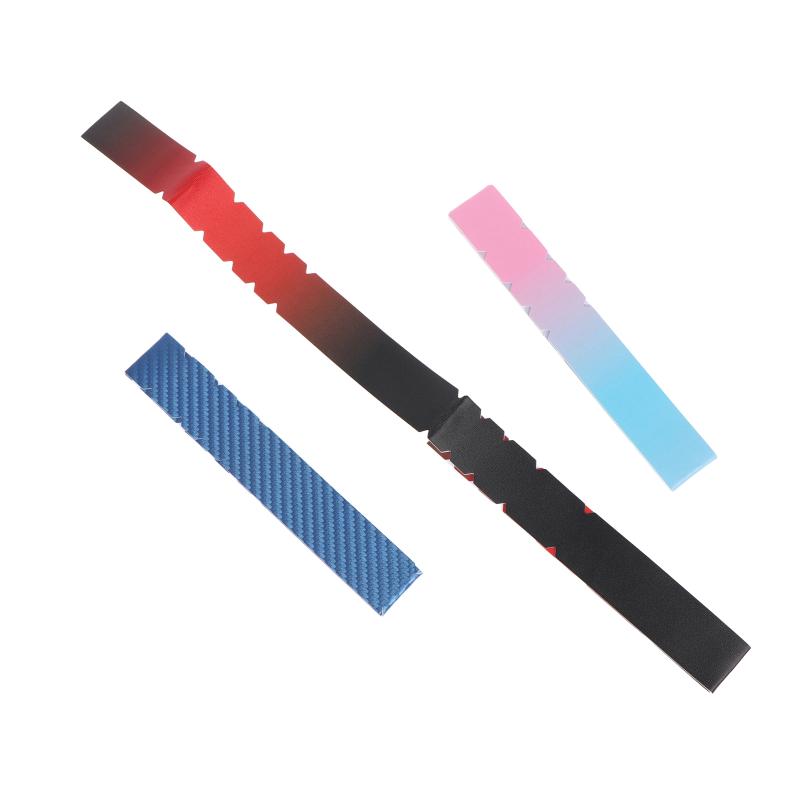 Pickleball Racket Edge Sticker 760*28mm PU Waterproof Protective Tape for Training Competition Racket Care