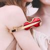 Violin Fashion Brooch, Trendy and Personalized Brooch, Brooch, Women's Enamel Jewelry