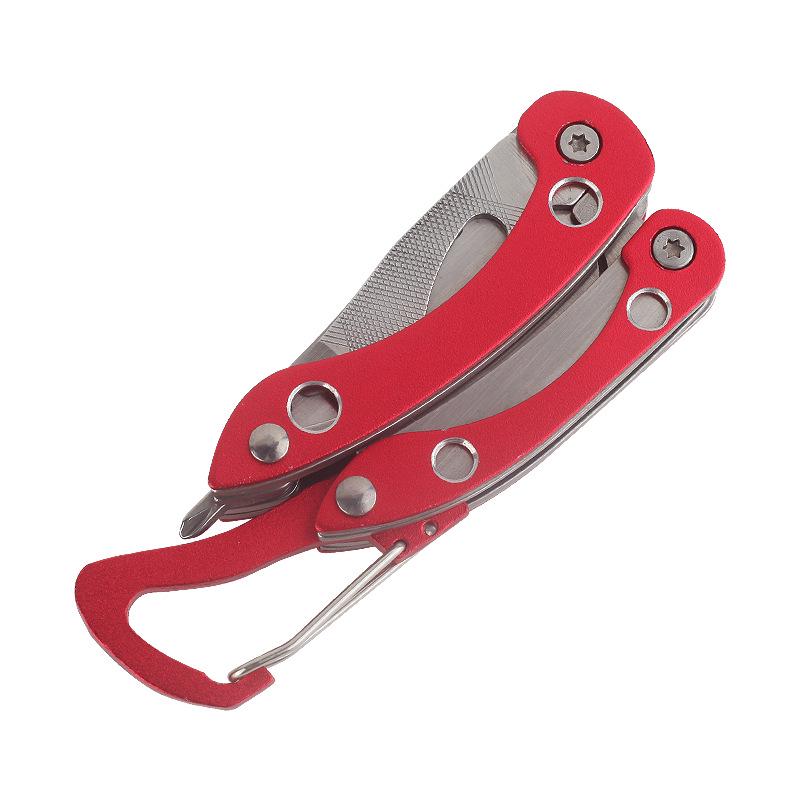 Compact Multi-Tool Keychain: Folding Knife, Pliers, and EDC Emergency Gear