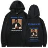 Rapper Drake Music Album Cover Graphic Hoodies Men's Fashion Hip Hop Vintage Sweatshirts AutumnWinter Fleece Warm Pullovers