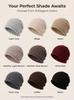 Retro Sequin Knit Wool Hat - Fashionable, Face-Slimming Headscarf & Hat