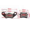 1 Pair Motorcycle Brakes Front/Rear Disc Brake Pads Shoes For 50cc 70cc 110cc 125cc 150cc ATV GO KART Taotao Suzuki Kawasaki