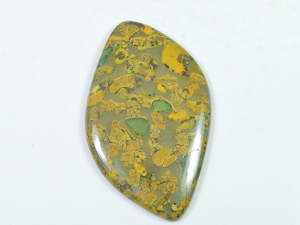 47Cts. NATURAL FRUIT JASPER HEALING FANCY CABOCHON LOOSE STONE 30X50X04 MM SK-1052