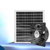 Hoher Luftdurchsatz 12V Inline-Rohrventilator für Hauslüftung Solarbetrieben 5,5x2,1mm Buchsenanschlüsse Stabiler ABS-Kunststoff
