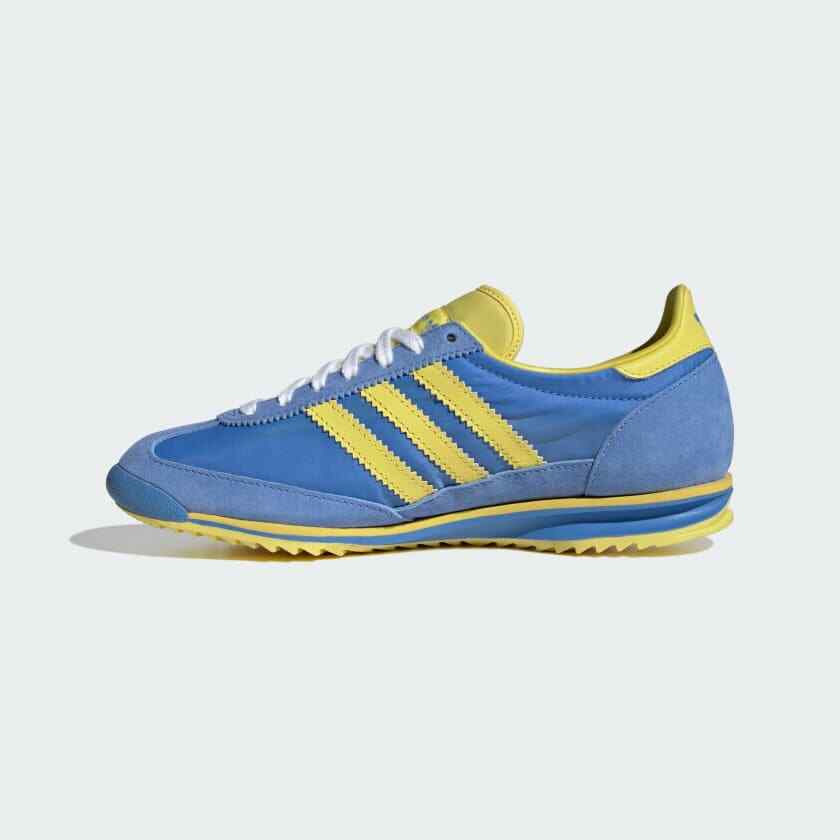 JH6701 Sporty & Rich Adidas Originals Women's SL 72 RS Blue Yellow (Women's)