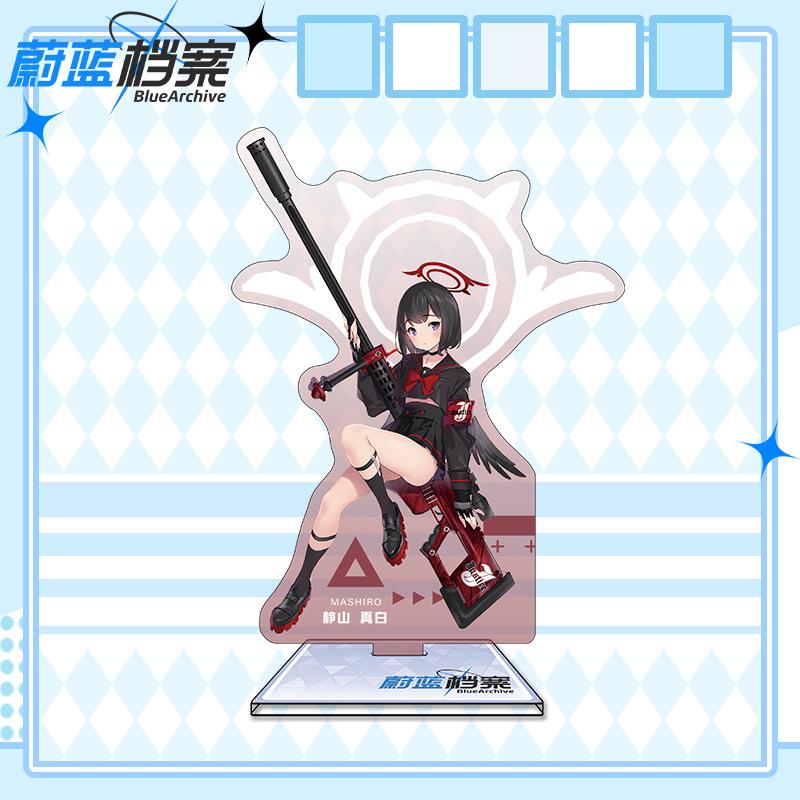 16cm Height Blue Archive Acrylic Stand Character Figurine