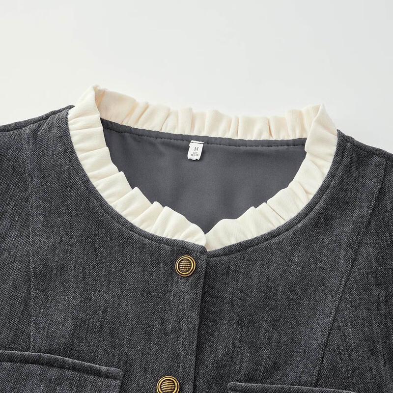 IEF 2025 Autumn/Winter Elegant A-Line Midi Dress