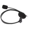 S480 Telephone Headset 3.5mm Plug Noise Reduction Adjustable Single Ear Customer Service Headset for Computers Black