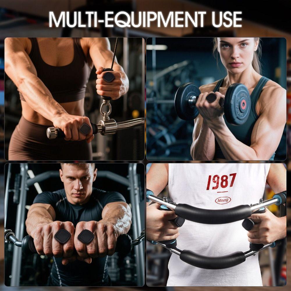 1 Pair Elastic Workout Gym Gloves Anti-slip Silicone Palm Grips Weight Lifting Grips  Weightlifting