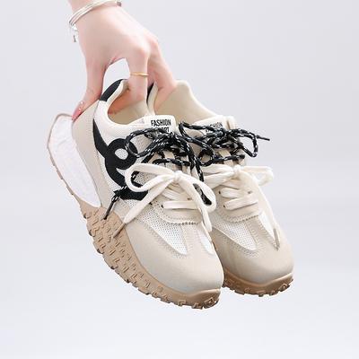2025 zomer nieuwe lage top mode holle Forrest Gump schoenen retro Duitse trainingsschoenen veelzijdige casual student sportschoenen dames