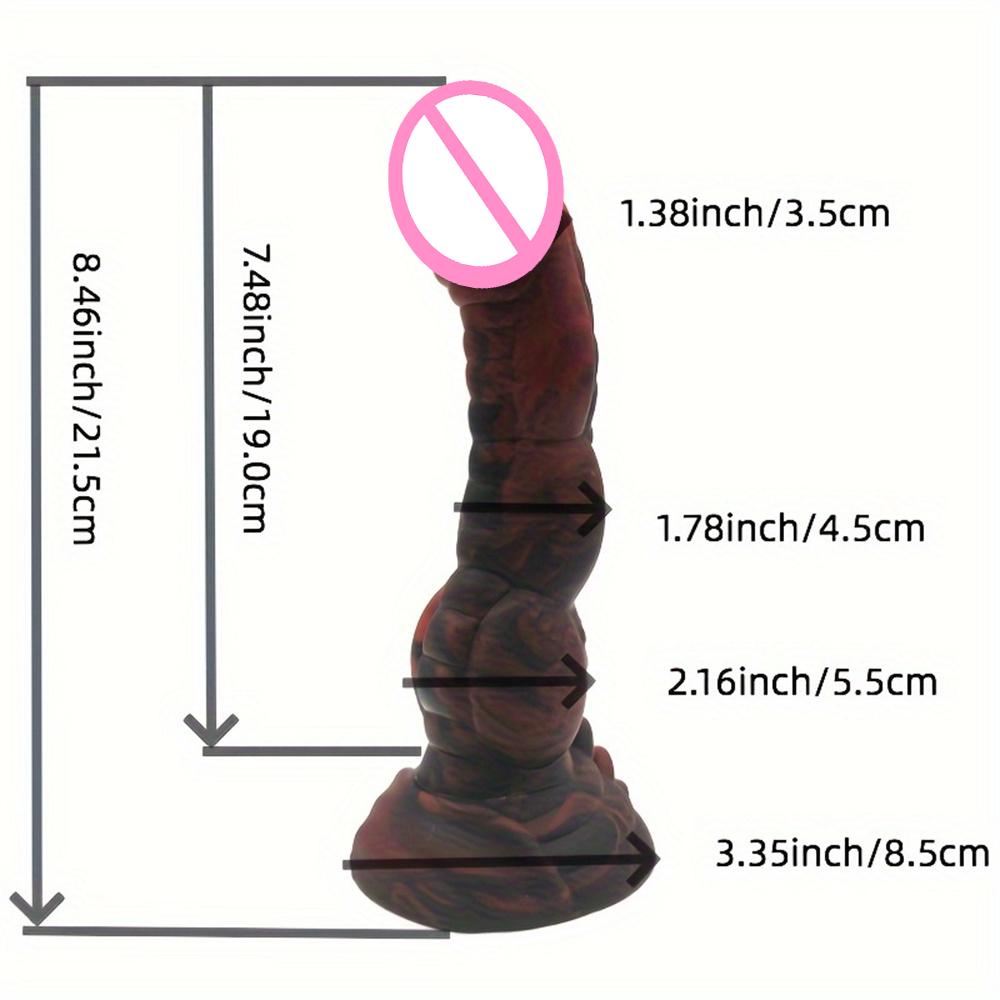 Monster Dildo Huge Thick Dildos with Strong Suction Cup Big  Dildo G Spot Anal Plug Clitoral Stimulation Sex Toy for Women Men