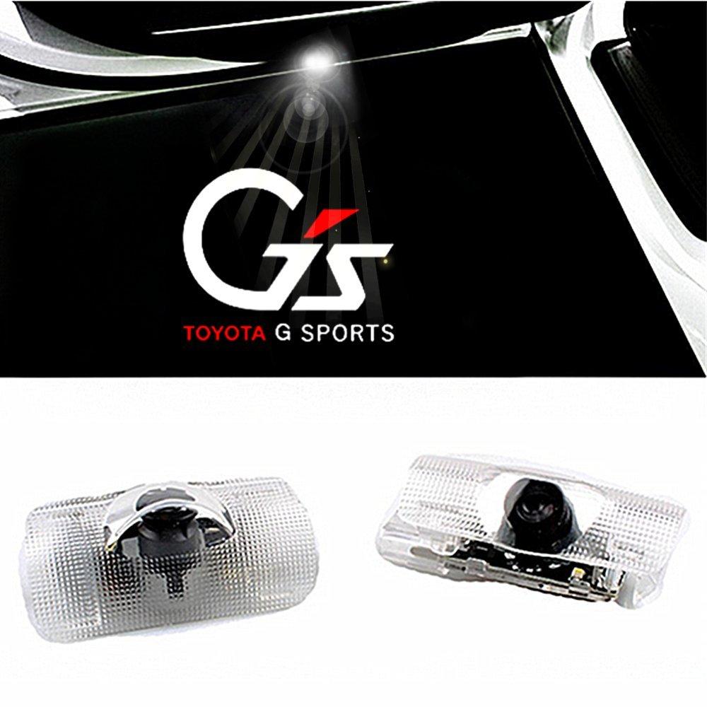 ColorBuy Courtesi Light Courtesi LED Logo Curtain Lamp for TOYOTA Toyota (G SPORTS)
