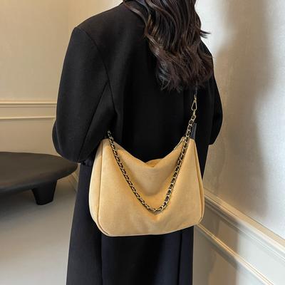 Autumn and Winter Retro Matte Small Bag Women's 2025 New Popular Versatile Messenger Bag Commuter Shoulder Dumpling Bag