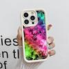 Winter Snowflake Mobile Cell Phone Case for iPhone 17 16 15 14 13 12 11 Air Pro Max Plus Thicken TPU Colorful Cover Luxury Cover