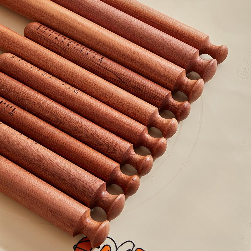 Wooden Rolling Pin Fondant Cake Decoration Dough Roller Cooking Pastry Baking Tool Kitchen Accessories
