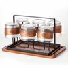 With Tray Tea Cup Rack Durable Water Cup Shelf Cup Accessories Glass Cup Stand  Hospitality