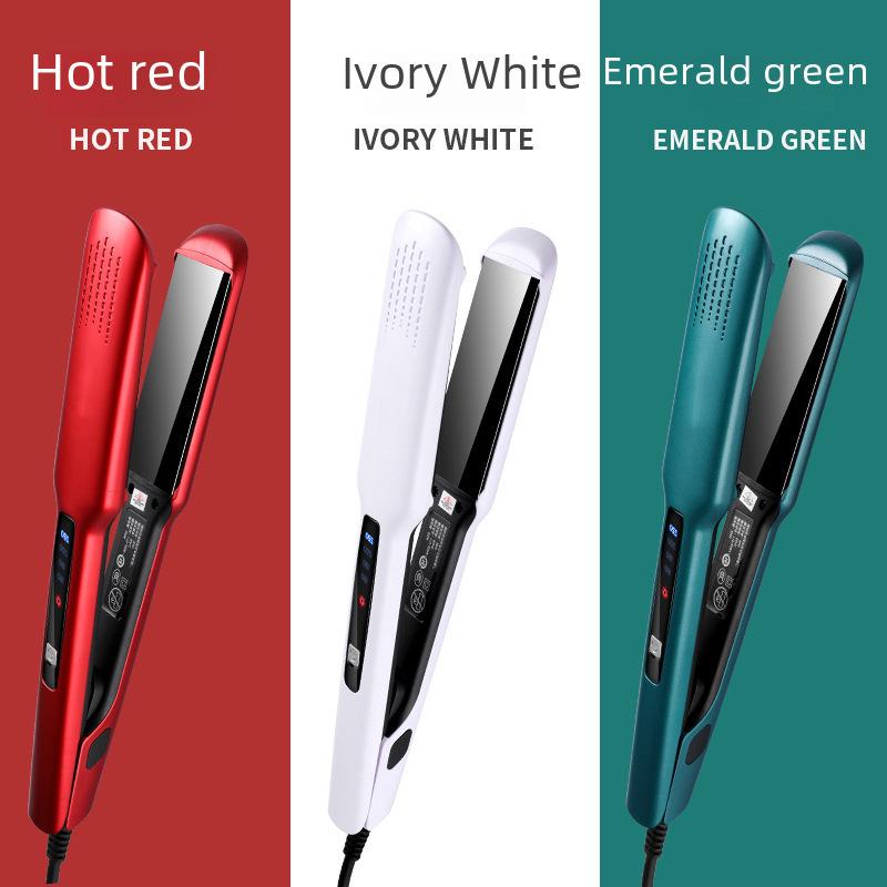 Dual-Use Hair Straightener & Curler: Household Iron for Straightening & Curling