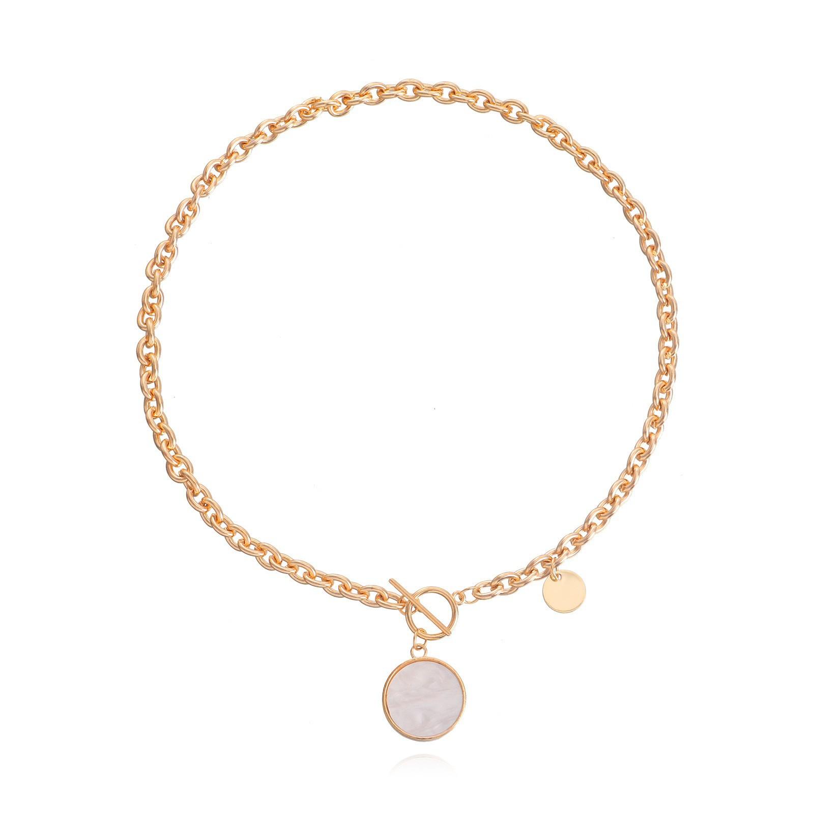 

INS Cross Love Fritillary Necklace Necklace, Sweater Chain Trendy Accessories