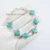 Natural Turquoise Bracelet, 925 Sterling Silver Bracelet, Arizona Turquoise Bracelet , Handmade Light Weight Bracelet, Birthday Gift