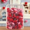 50pcs Metal Plastic Push Pins Heart Shape Thumb Tacks Decorative Studs  Office Binding Supplies