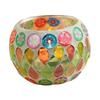 Tea Light Candle Holder Handmade Candle Multicolor Votive Candle Stand for