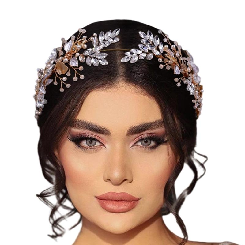 

Luxurious Bridal Wedding Headwear Girls Headbands Fashionable Bridal Hairband for Wedding Elegances