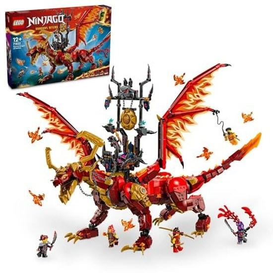 LEGO Ninjago Source Dragon Motion toy boys girls children aged 12 14 elementary school battle robot 71822.
