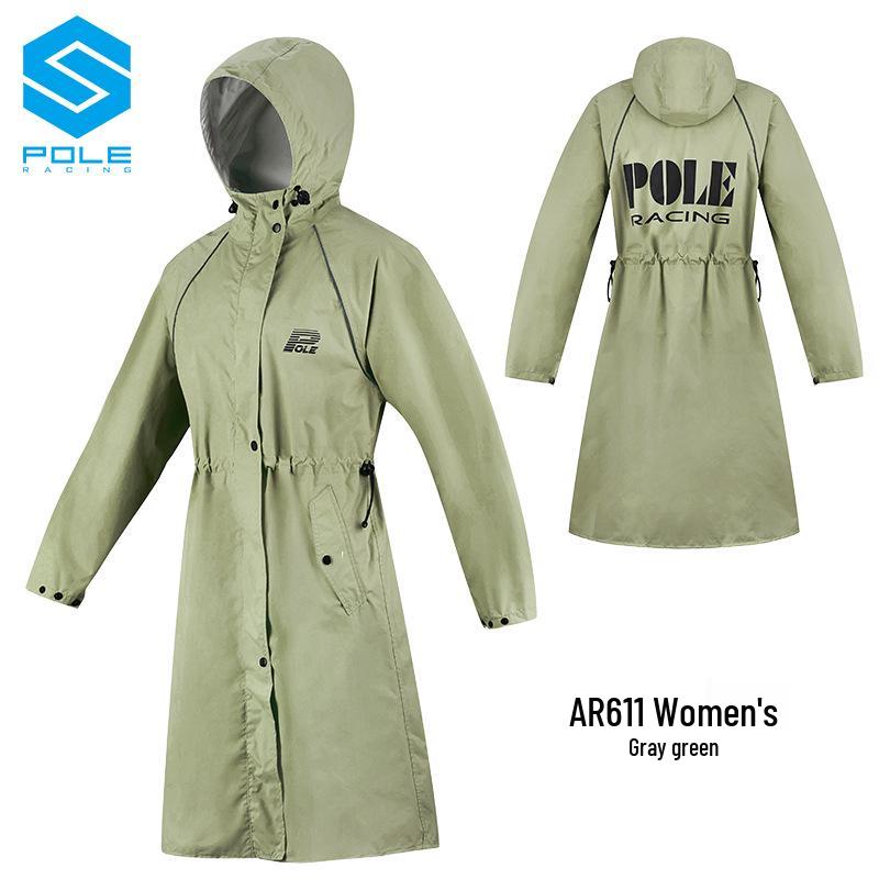 Men's Full-Body Waterproof Motorcycle Riding Suit - Rainproof, Touring, Split Type