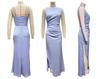 2025 Spring/Summer Women's Backless Slit Midi Dress with Spaghetti Straps