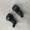 Plastic Windshield Nozzles Black Replacement Exterior Parts 2Pc Washer