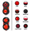 Fidget Pad Rolling Stress Relief Decompression Fidget Controller Pad Game Sensory Toys Handheld Fingertip Toys For Kids Adult