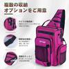 Goture Fishing Backpack with 3 Portable Tackle Boxes, 6-Piece Tool Set, and Bait Set. Single-Shoulder Fishing Bag, 900D Oxford Fabric with Rod