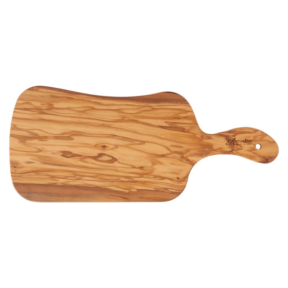 Arteinolivo Olive Wood Cutting Board (Gooseneck Regular Size)