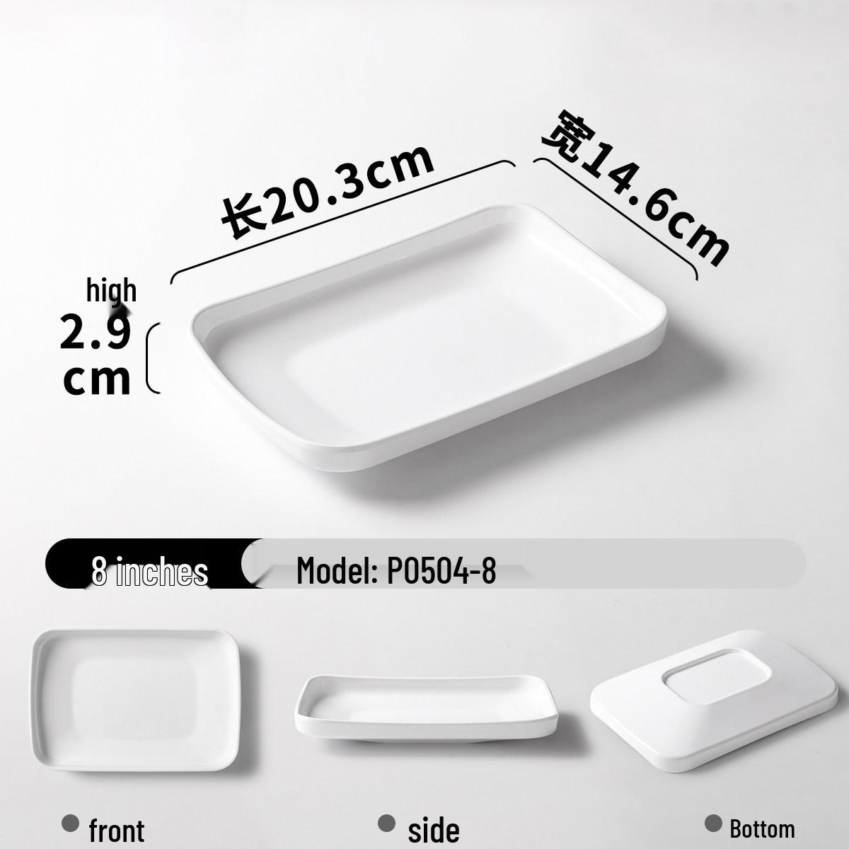 Xiangyuanmei Melamine Restaurant Plates - Creative Dim Sum, Snacks, and Buffet Serving Dishes
