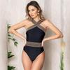 Zomerstrand Strandkleding Push-up Bodysuit Eendelig Zwempak Retro Vintage Badkleding Sexy Dames Zwemkleding Kleding