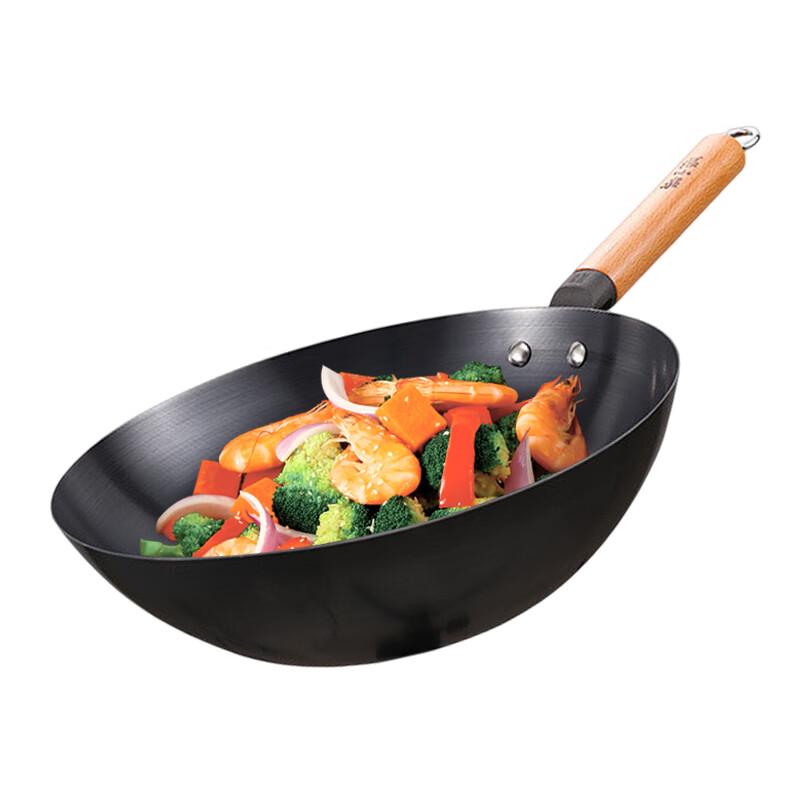 Zhang Xiaoquan 32cm Spin-Pressed Iron Wok