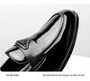 2025 Herren Glänzende Lackleder Slipper: Slipper Britische Business Casual Schuhe