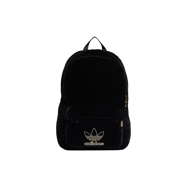 Adidas Originals Trefoil Polyester Backpack Regular Unisex Black One Size