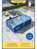 Bestway Inflatable Family Frame Pool for Children & Babies - Outdoor Folding Fish Pond