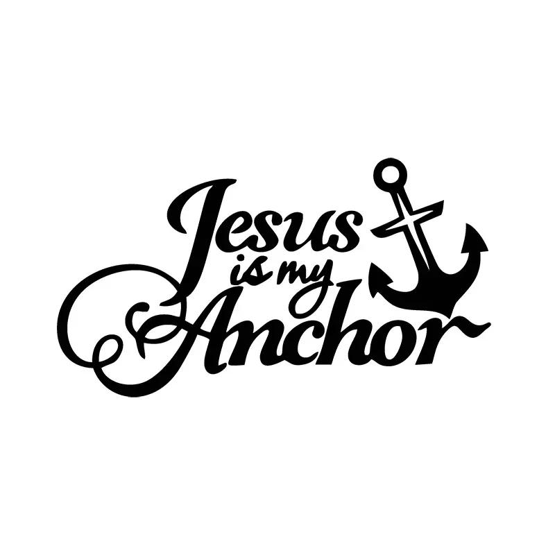 Jesus Cross Faith Christian Car Sticker Auto Body Bumper Windows Motorcycle Laptop Walls Vinyl Film Decal Car Tuning Accessories