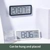 LED Wall Clock Simple Digital Clocks Wall MountedMultifunctional Electronic Humidity and LCD Disply Alarm Temperature Clock