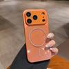 For For Iphone 16 17 Pro Max  Flash  Magnetic Soft Silicone Frame Phone Case For For Iphone 13 14 15 Lens Protective Cover