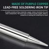 60W Electric Soldering Iron 200℃~450℃ Adjustable Temperature Soldering Equipment For Soldering Welding Repair Tools