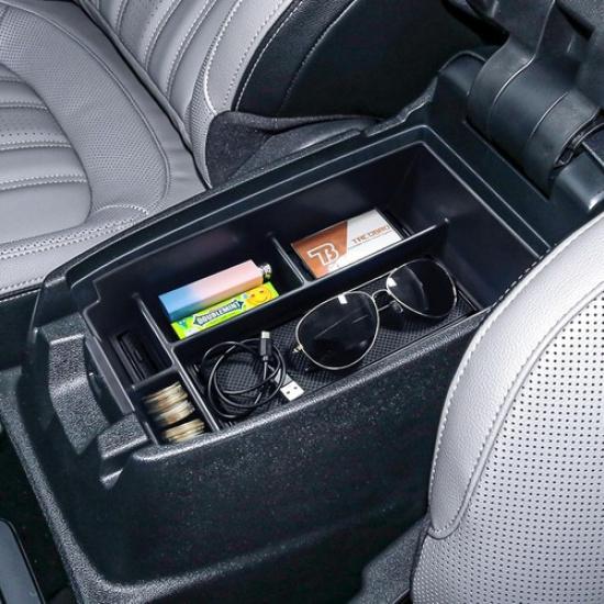 Center Console Organizer Compatible with Escape and Bronco Sport black