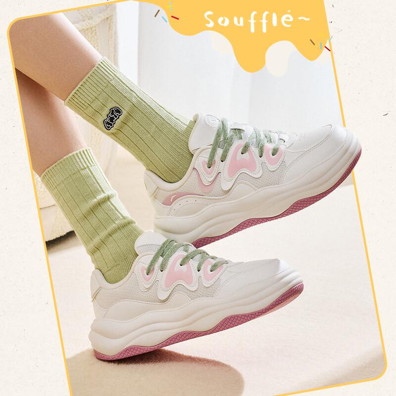 

ANTA Soufflé Women s Platform Casual Shoes 6.5