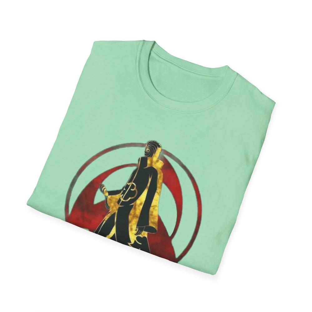 Gold Masked Obito Naruto Tee Unisex Jl Anime TShirt Softstyle Gift S