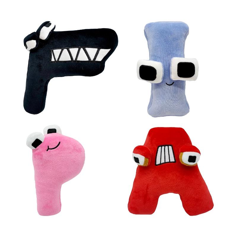 Alphabet Lore But Are Plush Toy Stuffed Animal Plushie Doll Toys Gift for Kids Children (F) Alphabets Alphabet Lore Stuffed Doll PreschoolEducational