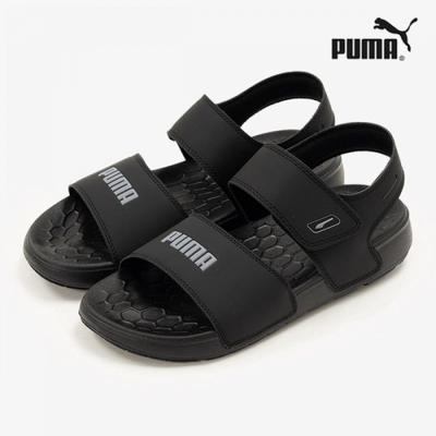 Galleria Puma Men S Sandália de Natação Soft Ride Preto Puro
