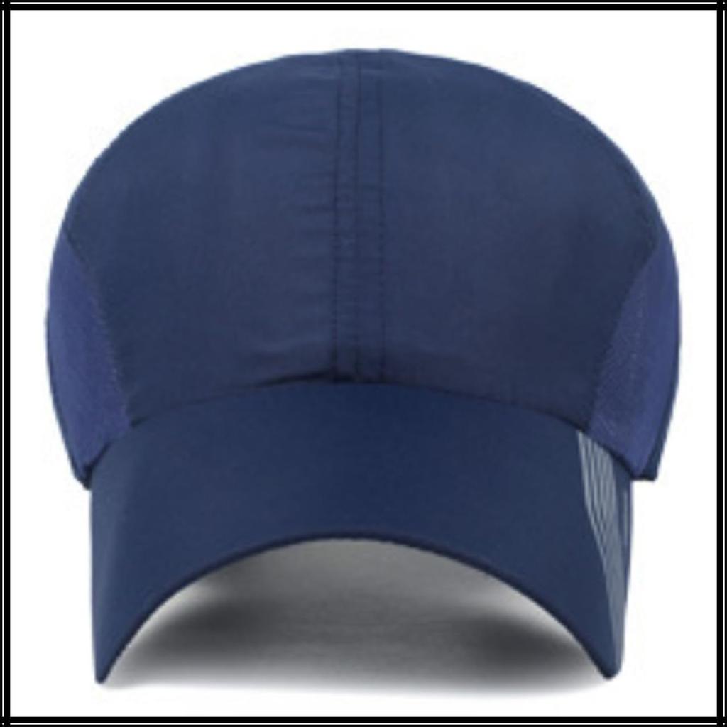 White Fang Sun UV CZA073 Kappe, Hut, Hut, Schutz, Netz, Atmungsaktiv, Radfahren, Laufen, Herren (Schwarz)